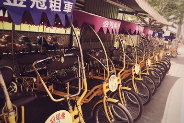 金冠租車/renting bike location/レンタサイクル